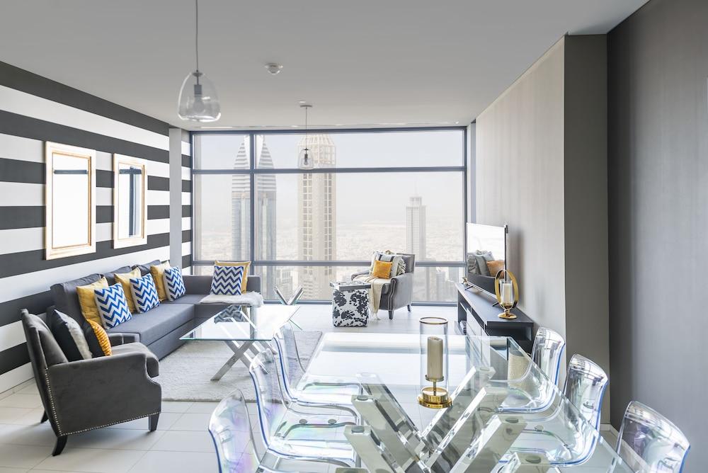 Dream Inn Apartments - Index Tower With Skyline Views Dubai Luaran gambar